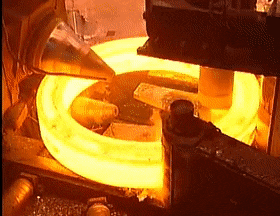 Rolled ring forging